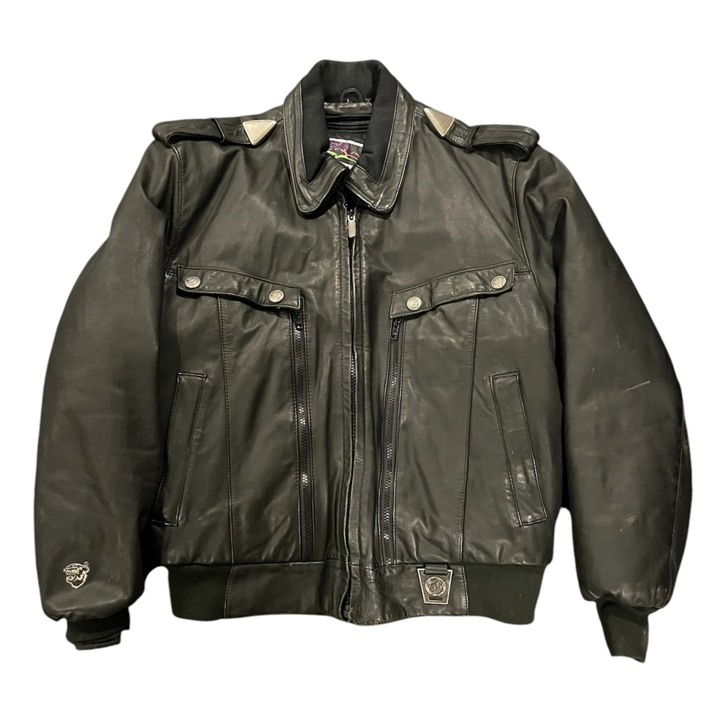 Vintage leather jacket